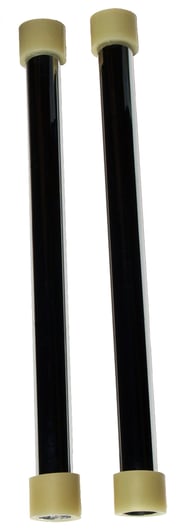 Steel Drum Mallets for Jumbie Jam Black Aluminum